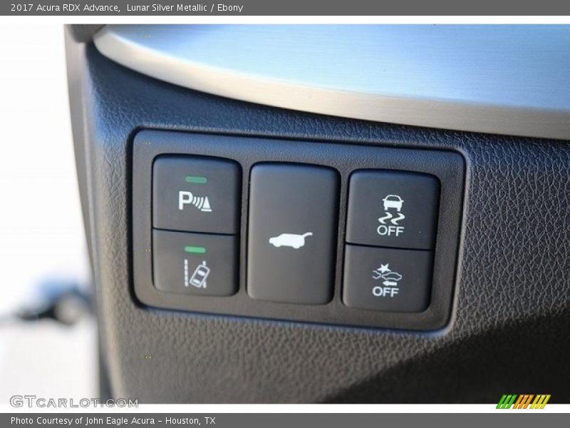 Lunar Silver Metallic / Ebony 2017 Acura RDX Advance
