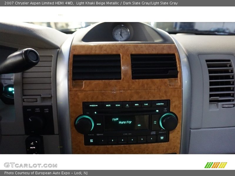 Light Khaki Beige Metallic / Dark Slate Gray/Light Slate Gray 2007 Chrysler Aspen Limited HEMI 4WD