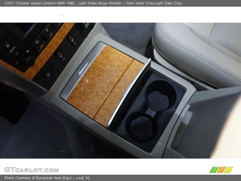 Light Khaki Beige Metallic / Dark Slate Gray/Light Slate Gray 2007 Chrysler Aspen Limited HEMI 4WD