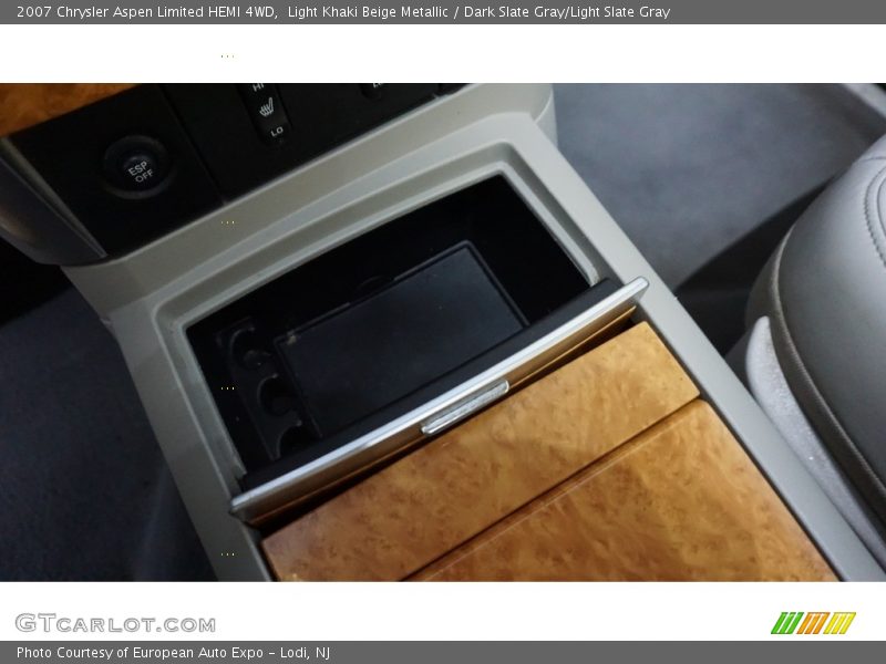 Light Khaki Beige Metallic / Dark Slate Gray/Light Slate Gray 2007 Chrysler Aspen Limited HEMI 4WD