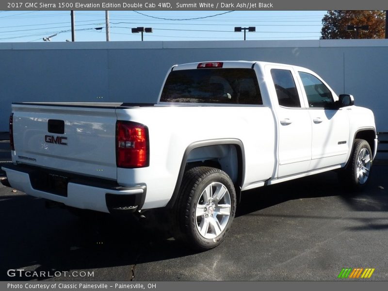 Summit White / Dark Ash/Jet Black 2017 GMC Sierra 1500 Elevation Edition Double Cab 4WD