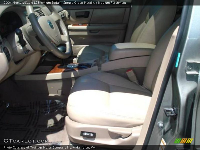 Spruce Green Metallic / Medium Parchment 2004 Mercury Sable LS Premium Sedan
