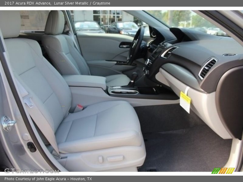 Lunar Silver Metallic / Graystone 2017 Acura RDX Advance
