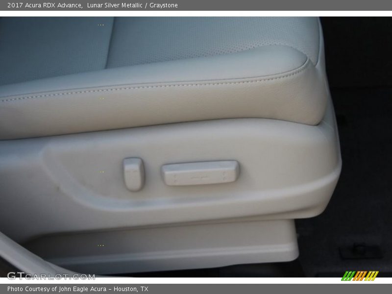 Lunar Silver Metallic / Graystone 2017 Acura RDX Advance