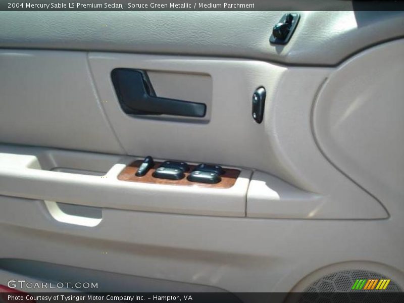 Spruce Green Metallic / Medium Parchment 2004 Mercury Sable LS Premium Sedan