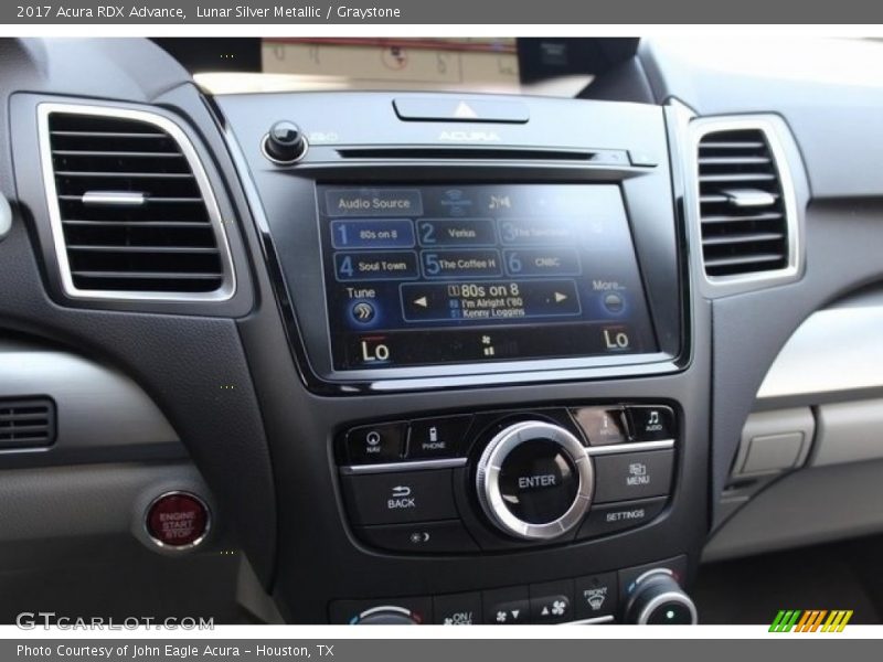 Lunar Silver Metallic / Graystone 2017 Acura RDX Advance