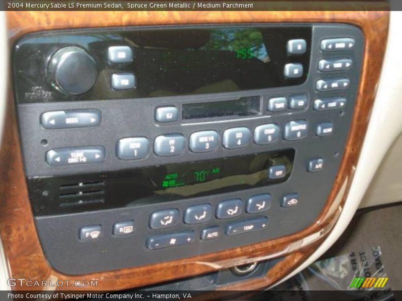 Spruce Green Metallic / Medium Parchment 2004 Mercury Sable LS Premium Sedan
