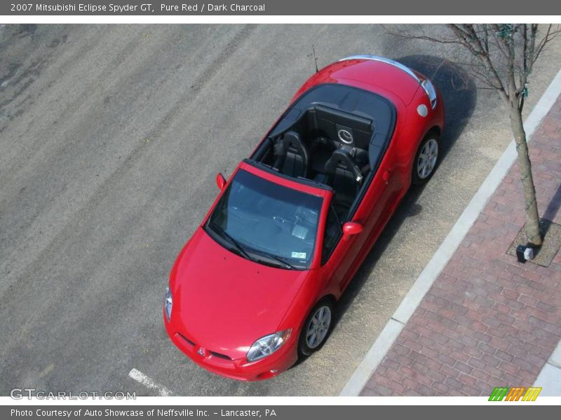 Pure Red / Dark Charcoal 2007 Mitsubishi Eclipse Spyder GT