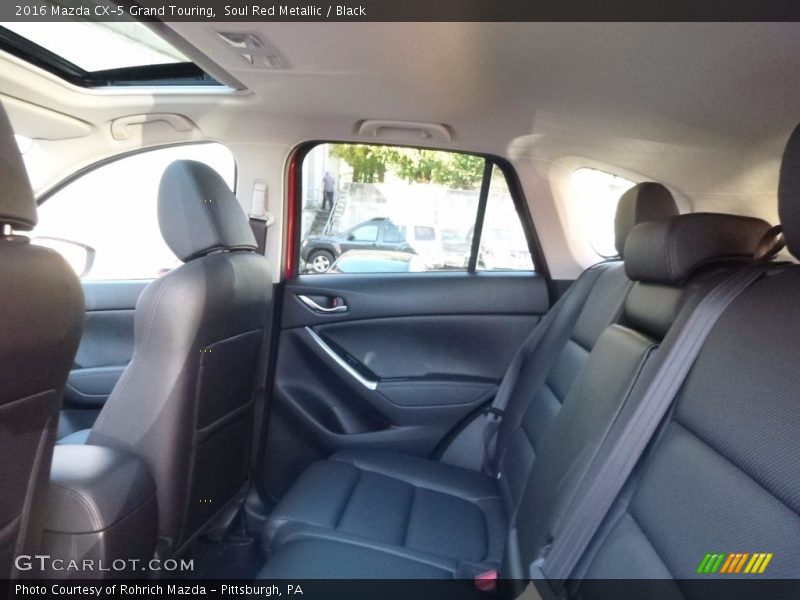 Soul Red Metallic / Black 2016 Mazda CX-5 Grand Touring
