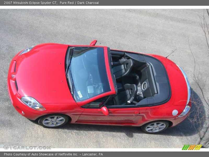 Pure Red / Dark Charcoal 2007 Mitsubishi Eclipse Spyder GT
