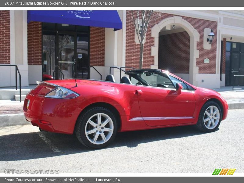 Pure Red / Dark Charcoal 2007 Mitsubishi Eclipse Spyder GT