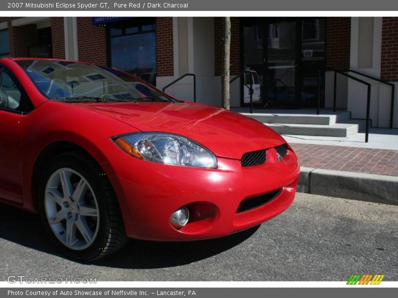 Pure Red / Dark Charcoal 2007 Mitsubishi Eclipse Spyder GT