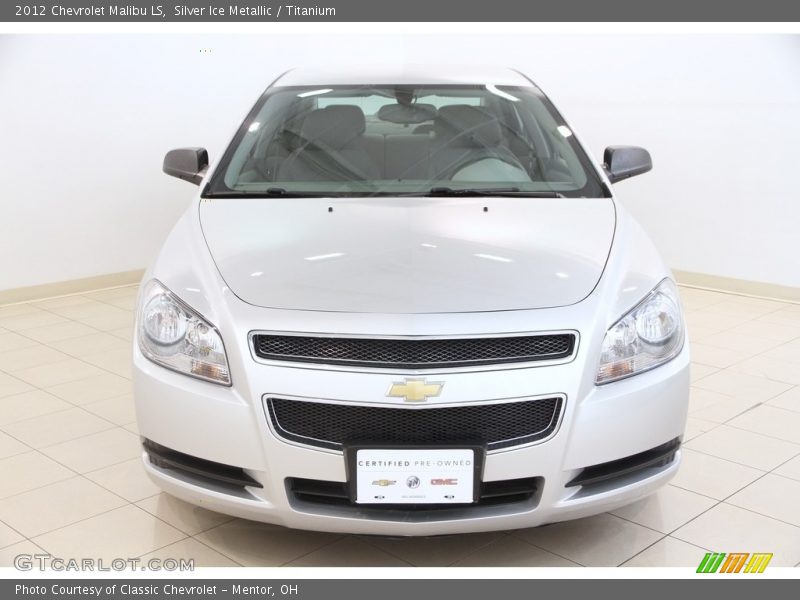 Silver Ice Metallic / Titanium 2012 Chevrolet Malibu LS