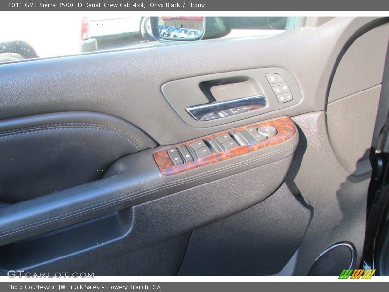 Onyx Black / Ebony 2011 GMC Sierra 3500HD Denali Crew Cab 4x4