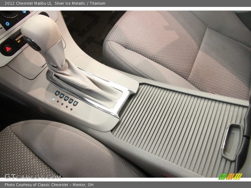 Silver Ice Metallic / Titanium 2012 Chevrolet Malibu LS