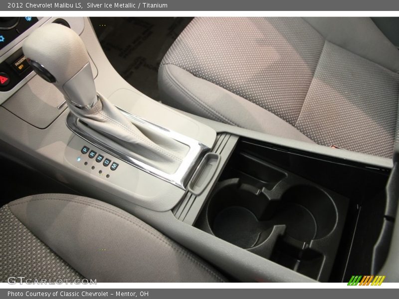 Silver Ice Metallic / Titanium 2012 Chevrolet Malibu LS