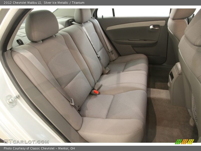 Silver Ice Metallic / Titanium 2012 Chevrolet Malibu LS