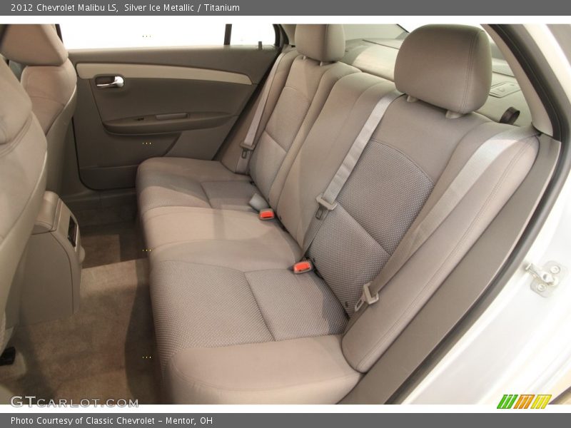Silver Ice Metallic / Titanium 2012 Chevrolet Malibu LS