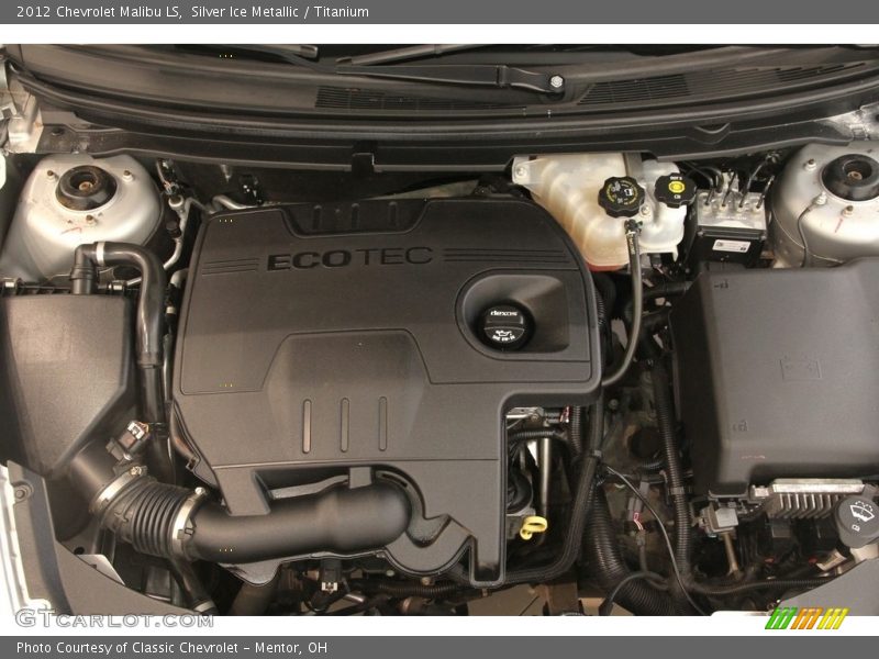 Silver Ice Metallic / Titanium 2012 Chevrolet Malibu LS