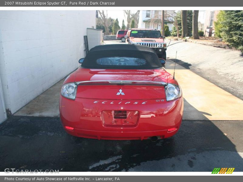 Pure Red / Dark Charcoal 2007 Mitsubishi Eclipse Spyder GT