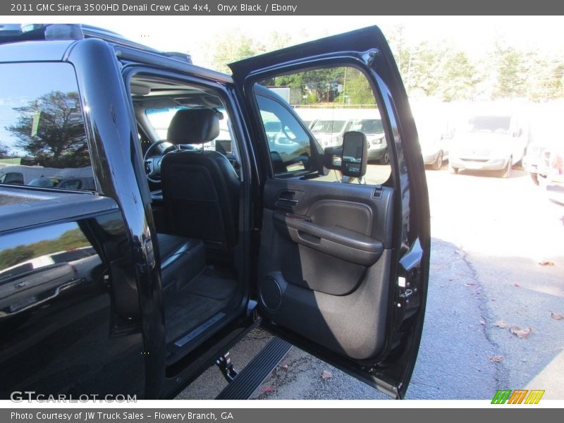 Onyx Black / Ebony 2011 GMC Sierra 3500HD Denali Crew Cab 4x4