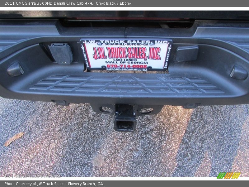 Onyx Black / Ebony 2011 GMC Sierra 3500HD Denali Crew Cab 4x4