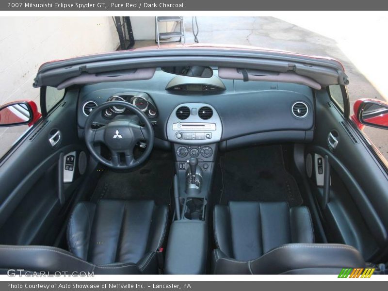 Pure Red / Dark Charcoal 2007 Mitsubishi Eclipse Spyder GT