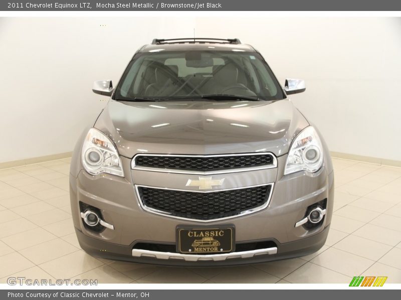 Mocha Steel Metallic / Brownstone/Jet Black 2011 Chevrolet Equinox LTZ