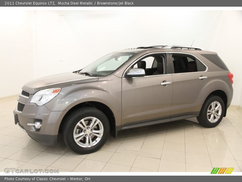 Mocha Steel Metallic / Brownstone/Jet Black 2011 Chevrolet Equinox LTZ