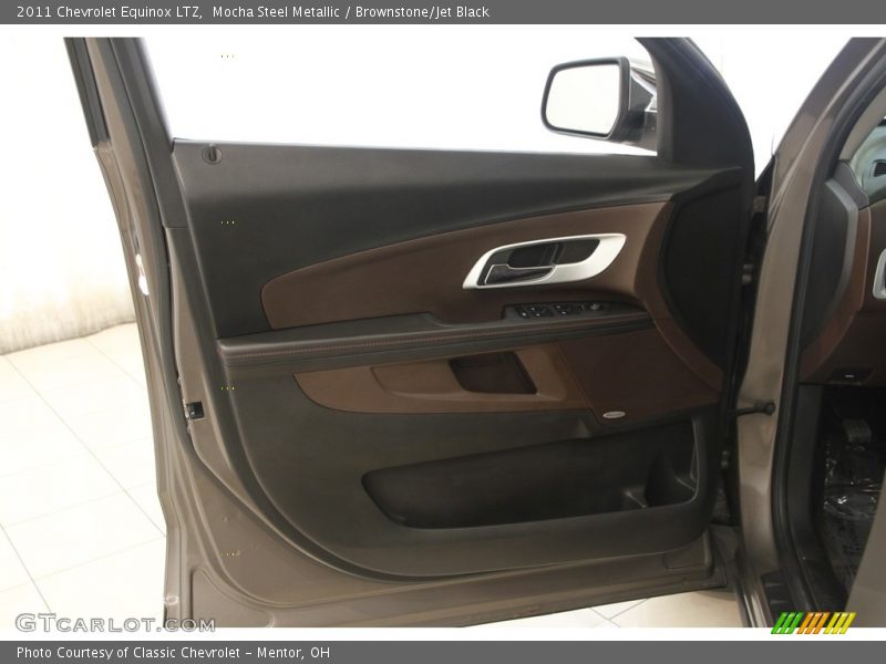 Mocha Steel Metallic / Brownstone/Jet Black 2011 Chevrolet Equinox LTZ