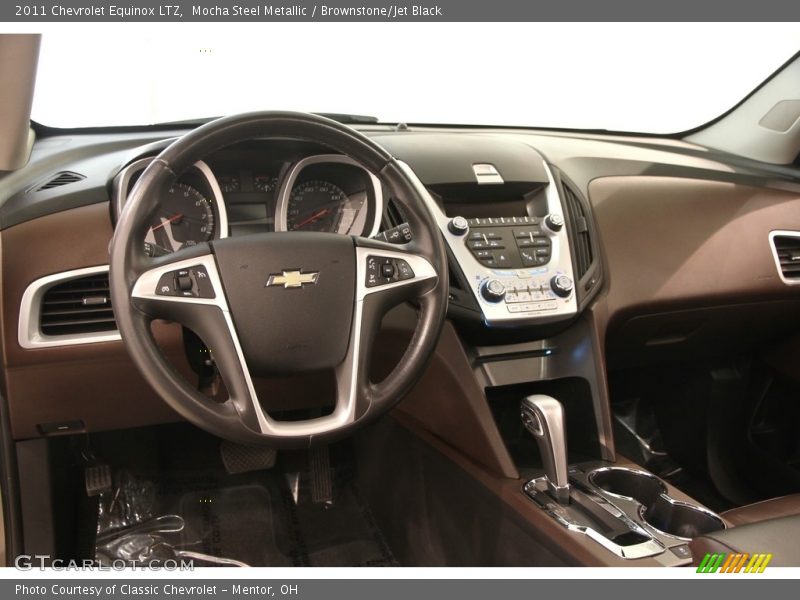 Mocha Steel Metallic / Brownstone/Jet Black 2011 Chevrolet Equinox LTZ