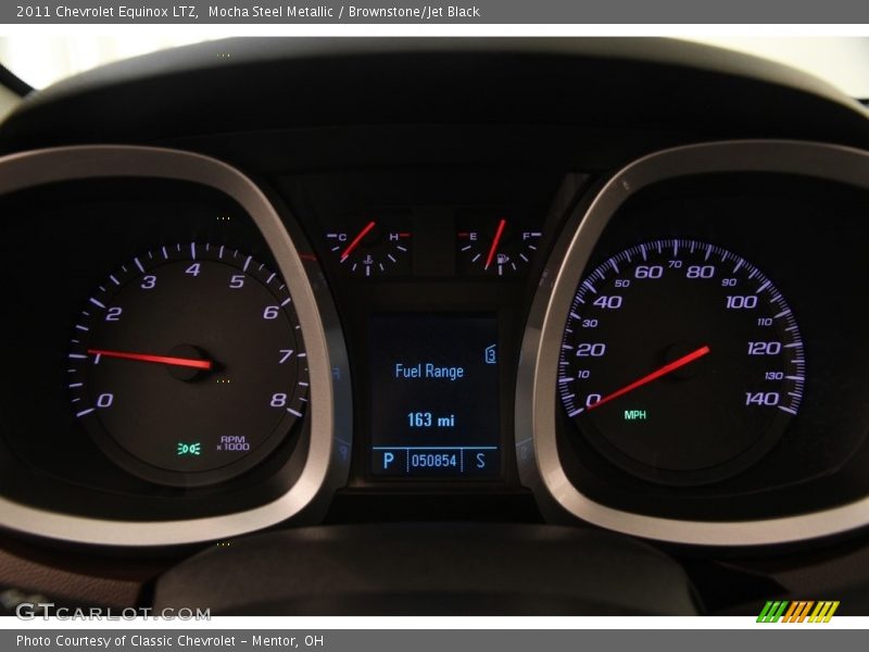 Mocha Steel Metallic / Brownstone/Jet Black 2011 Chevrolet Equinox LTZ