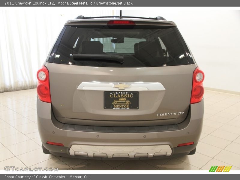 Mocha Steel Metallic / Brownstone/Jet Black 2011 Chevrolet Equinox LTZ