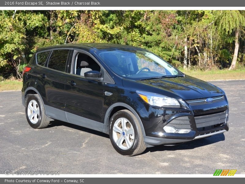 Shadow Black / Charcoal Black 2016 Ford Escape SE