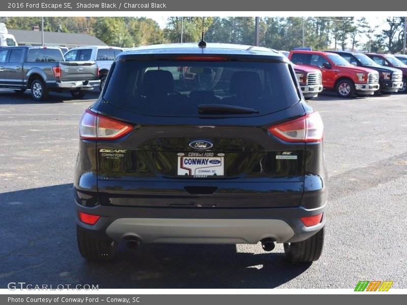 Shadow Black / Charcoal Black 2016 Ford Escape SE