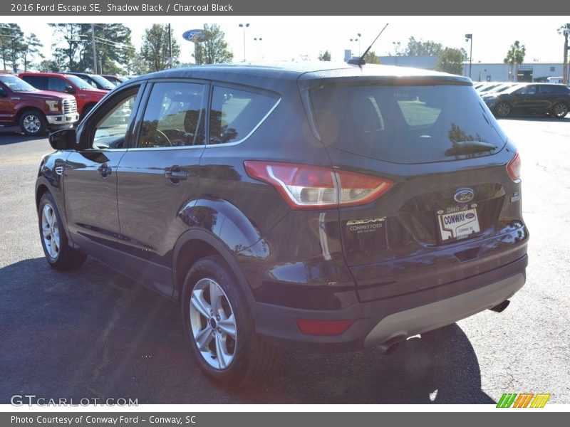 Shadow Black / Charcoal Black 2016 Ford Escape SE