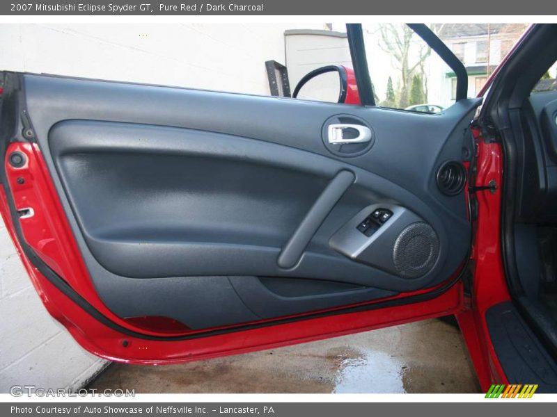 Pure Red / Dark Charcoal 2007 Mitsubishi Eclipse Spyder GT