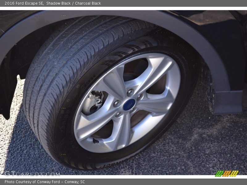 Shadow Black / Charcoal Black 2016 Ford Escape SE