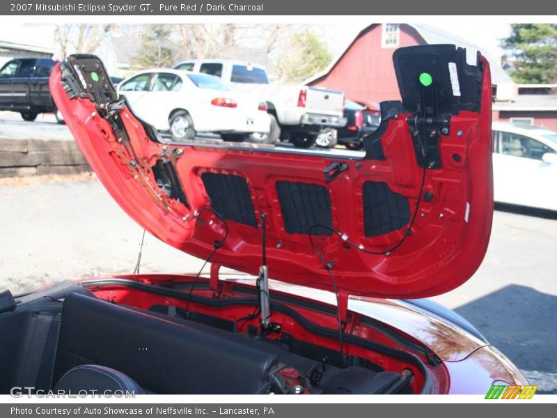 Pure Red / Dark Charcoal 2007 Mitsubishi Eclipse Spyder GT