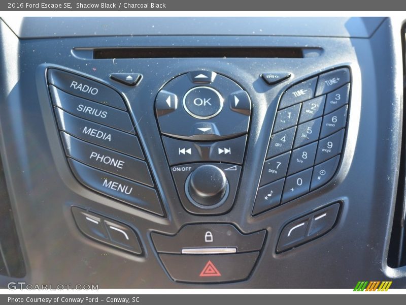 Shadow Black / Charcoal Black 2016 Ford Escape SE
