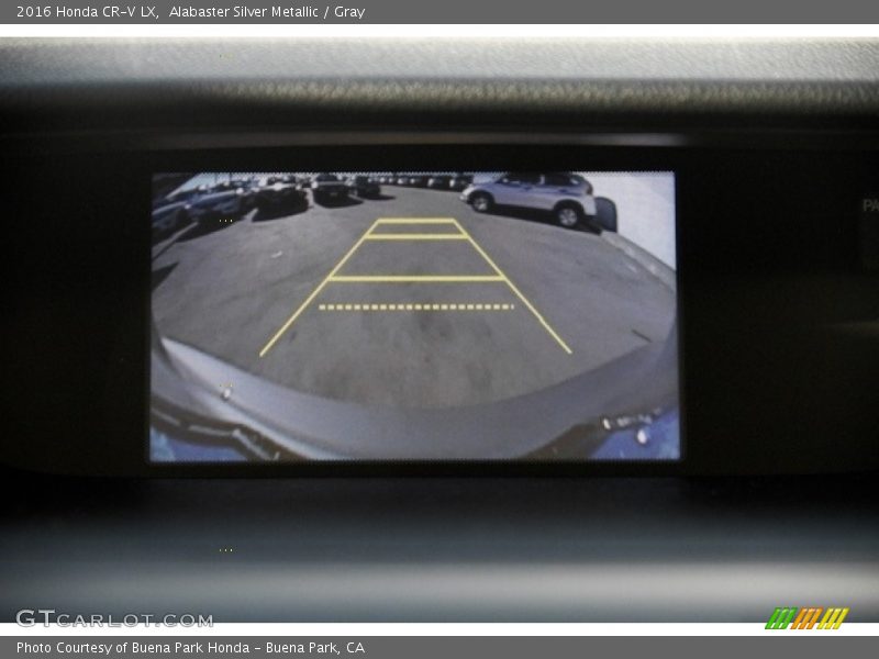 Alabaster Silver Metallic / Gray 2016 Honda CR-V LX