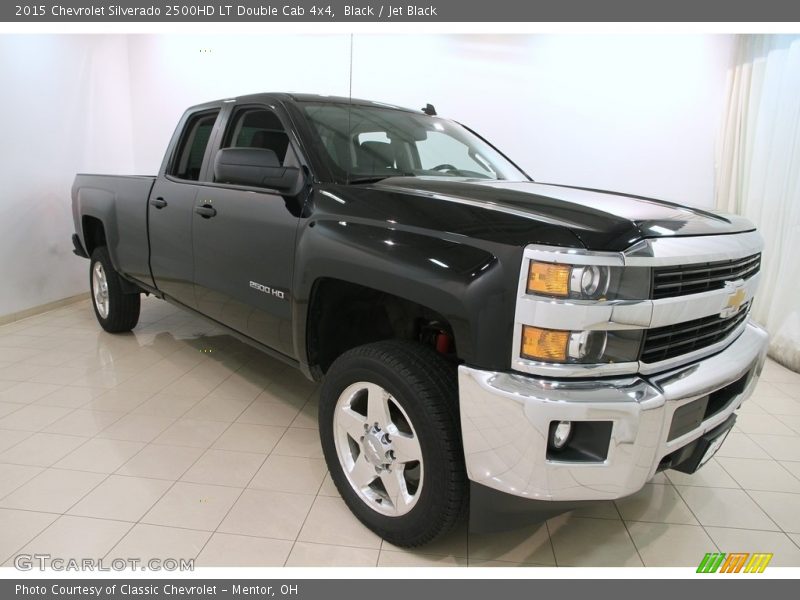 Black / Jet Black 2015 Chevrolet Silverado 2500HD LT Double Cab 4x4