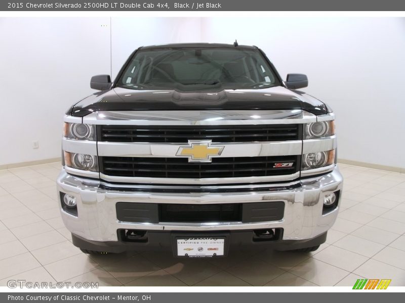 Black / Jet Black 2015 Chevrolet Silverado 2500HD LT Double Cab 4x4