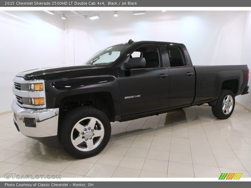 Black / Jet Black 2015 Chevrolet Silverado 2500HD LT Double Cab 4x4