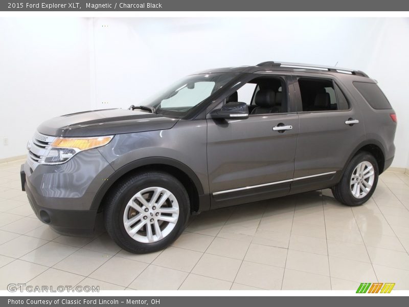 Magnetic / Charcoal Black 2015 Ford Explorer XLT
