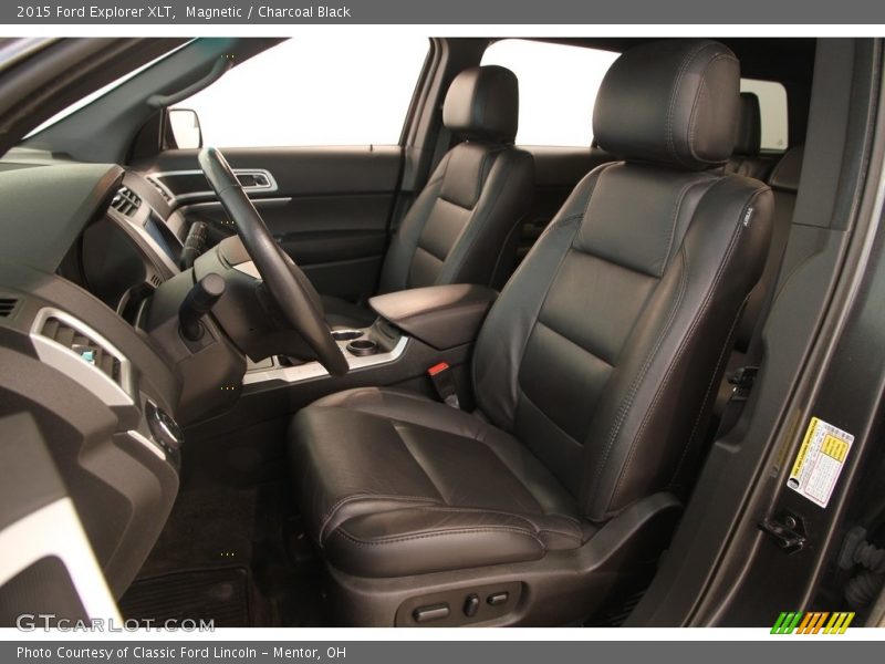 Magnetic / Charcoal Black 2015 Ford Explorer XLT