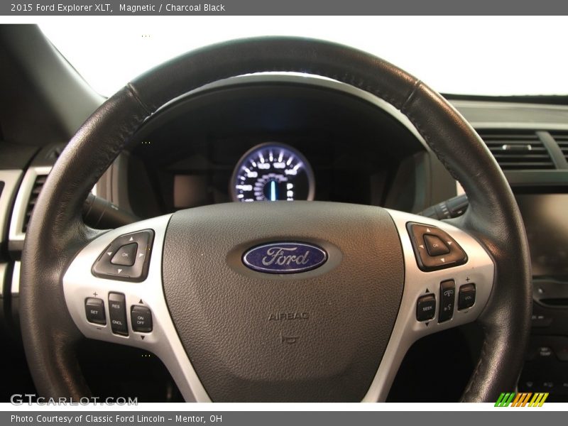 Magnetic / Charcoal Black 2015 Ford Explorer XLT