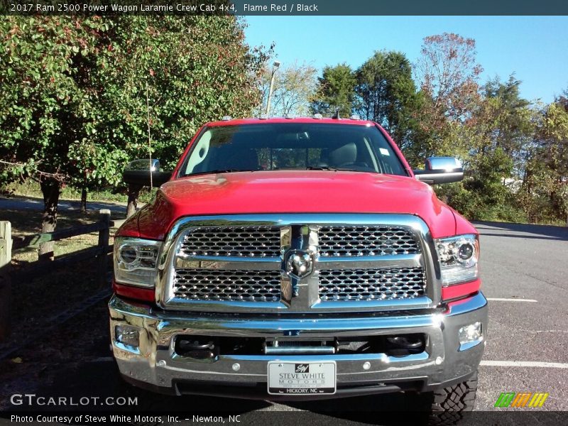 Flame Red / Black 2017 Ram 2500 Power Wagon Laramie Crew Cab 4x4