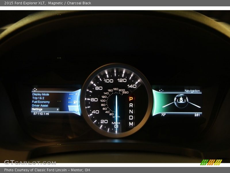 Magnetic / Charcoal Black 2015 Ford Explorer XLT