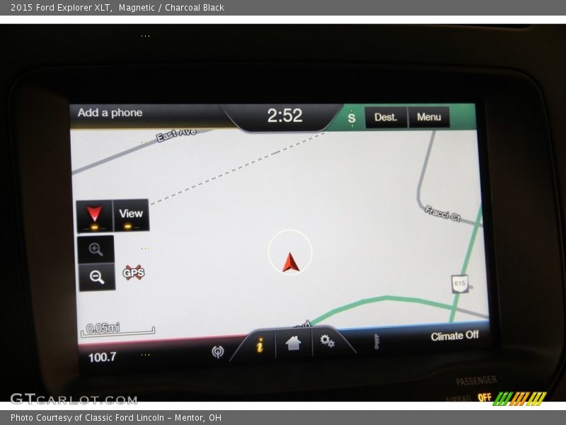Magnetic / Charcoal Black 2015 Ford Explorer XLT
